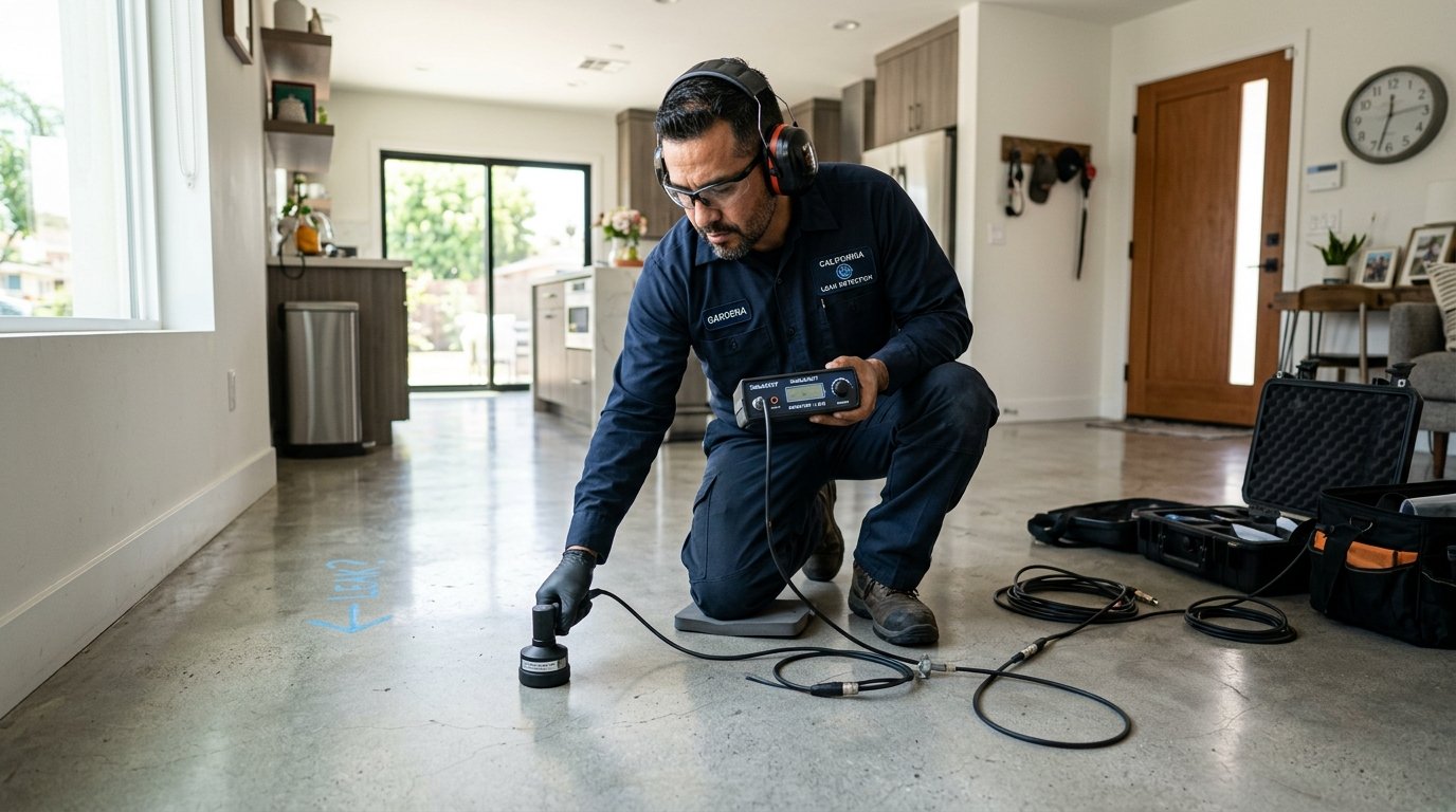 Slab Leak Detection in Hawthorne, CA